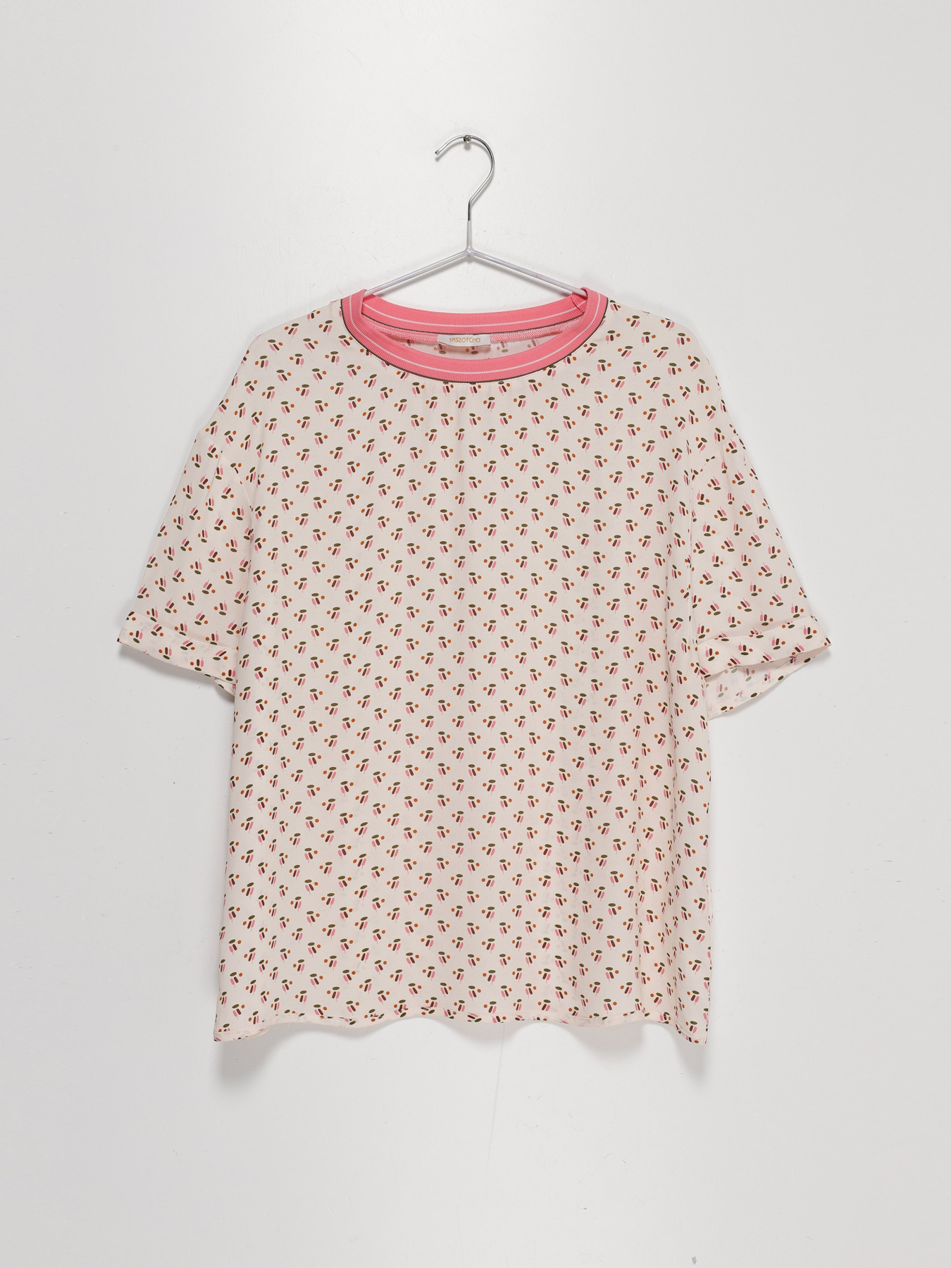 Блуза Sassofono модель A202-SF-236111 Молочний Фото