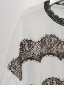 Блуза Sassofono модель A202-SF-265151 МОЛОЧНИЙ Фото