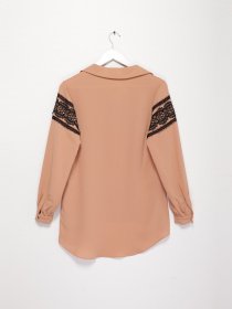 Блуза Sassofono модель A202-SF-267111 БЕЖЕВИЙ Фото