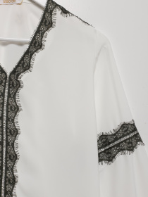 Блуза Sassofono модель A202-SF-284111 МОЛОЧНИЙ Фото