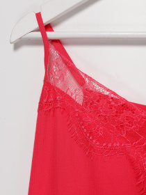 Майка Sassofono модель A202-SF-296111 Фуксія Фото