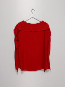 Блуза Sassofono модель A202-SF-41758 Червоний Блуза Sassofono модель A202-SF-41758 Червоний Фото