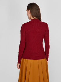 Свитер Sassofono модель A201-SC-28201, Бордовий Фото