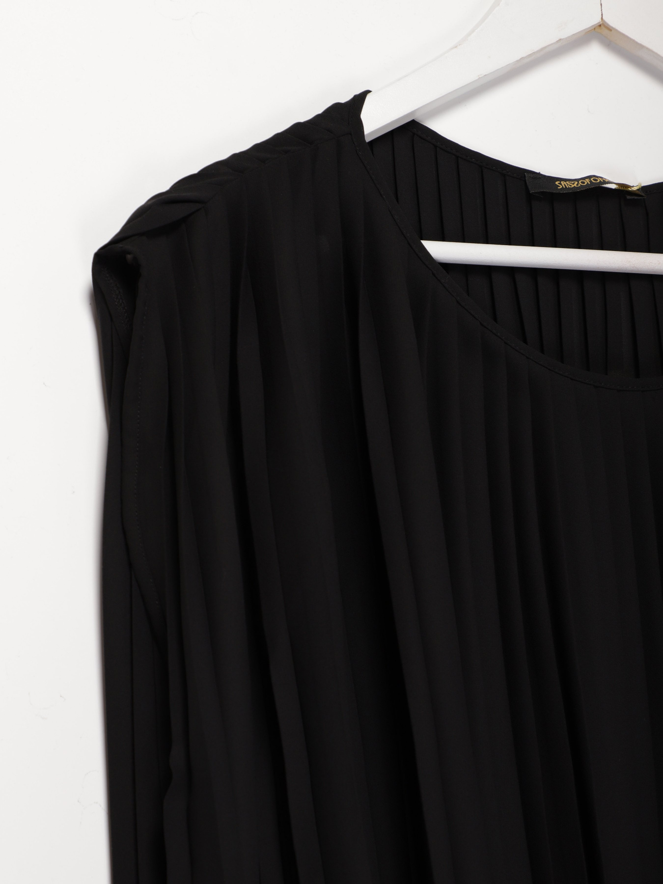 Блуза Sassofono модель A202-SF-46401 Чорний Фото