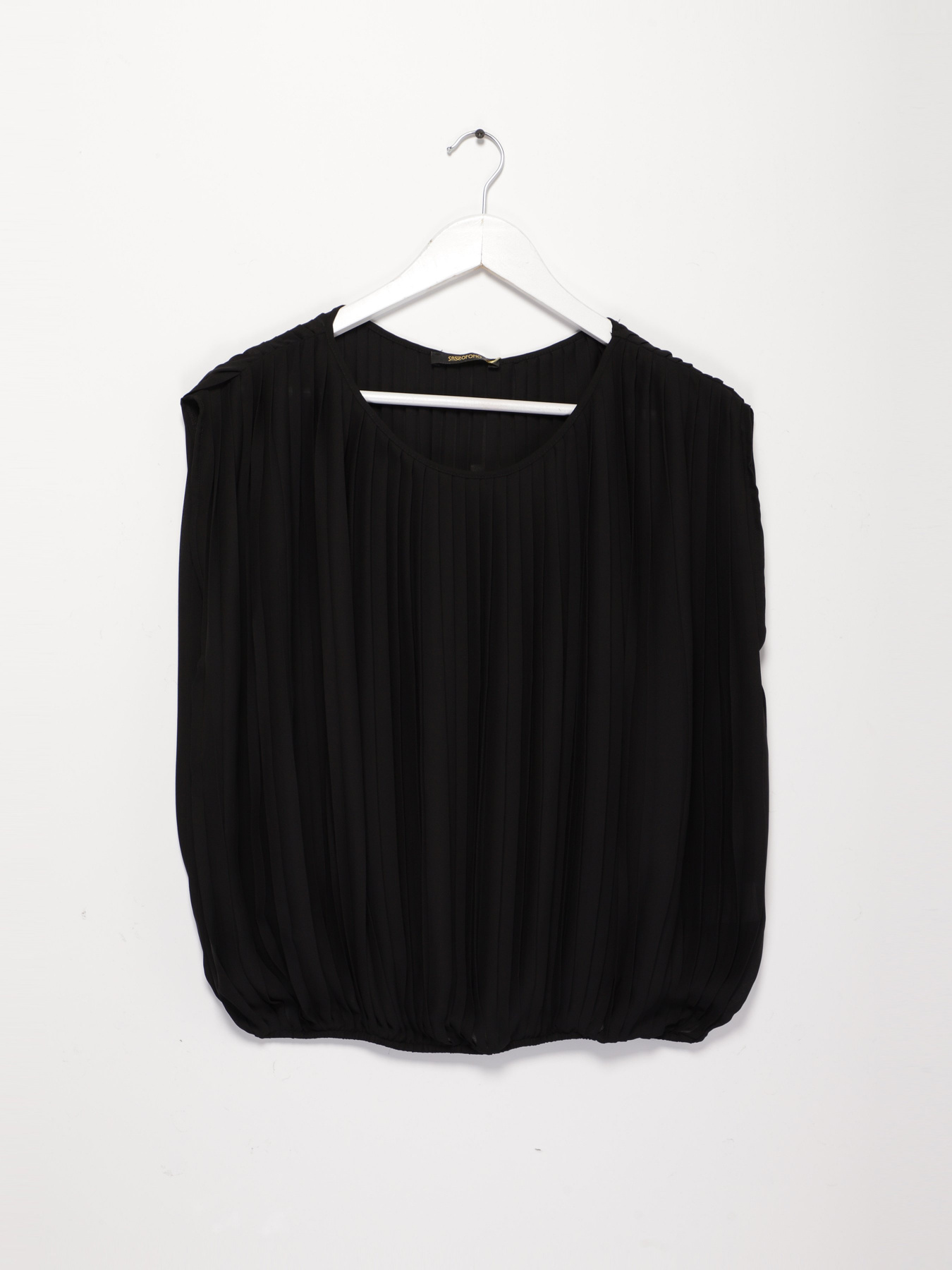 Блуза Sassofono модель A202-SF-46401 Чорний Фото