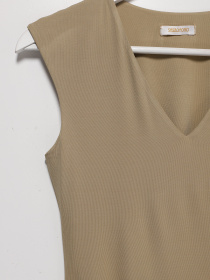 Майка Sassofono модель A202-SF-46406 БЕЖЕВИЙ Фото