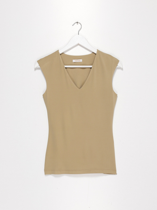 Майка Sassofono модель A202-SF-46406 БЕЖЕВИЙ Фото