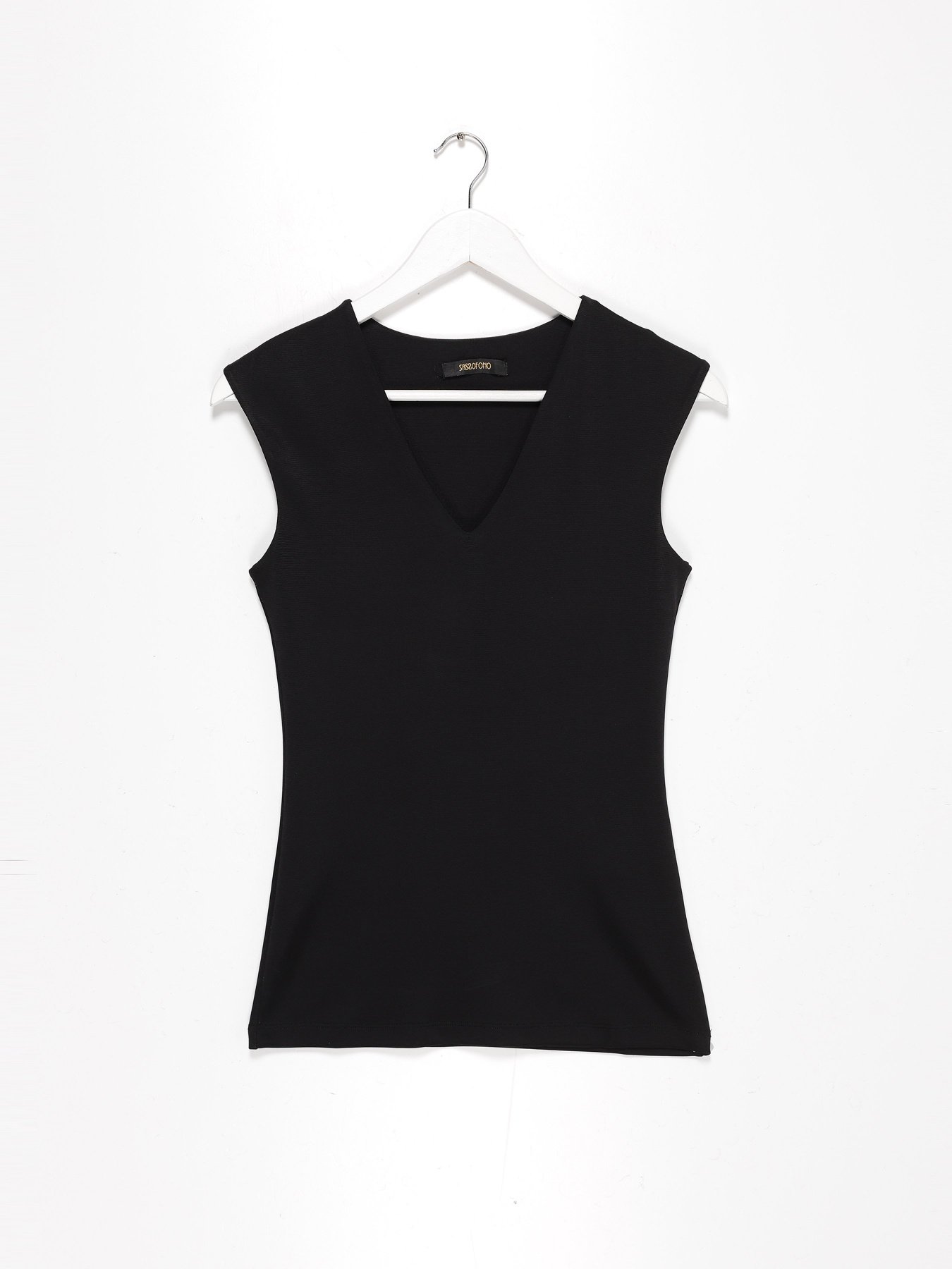 Майка Sassofono модель A202-SF-46406 ЧОРНИЙ Фото