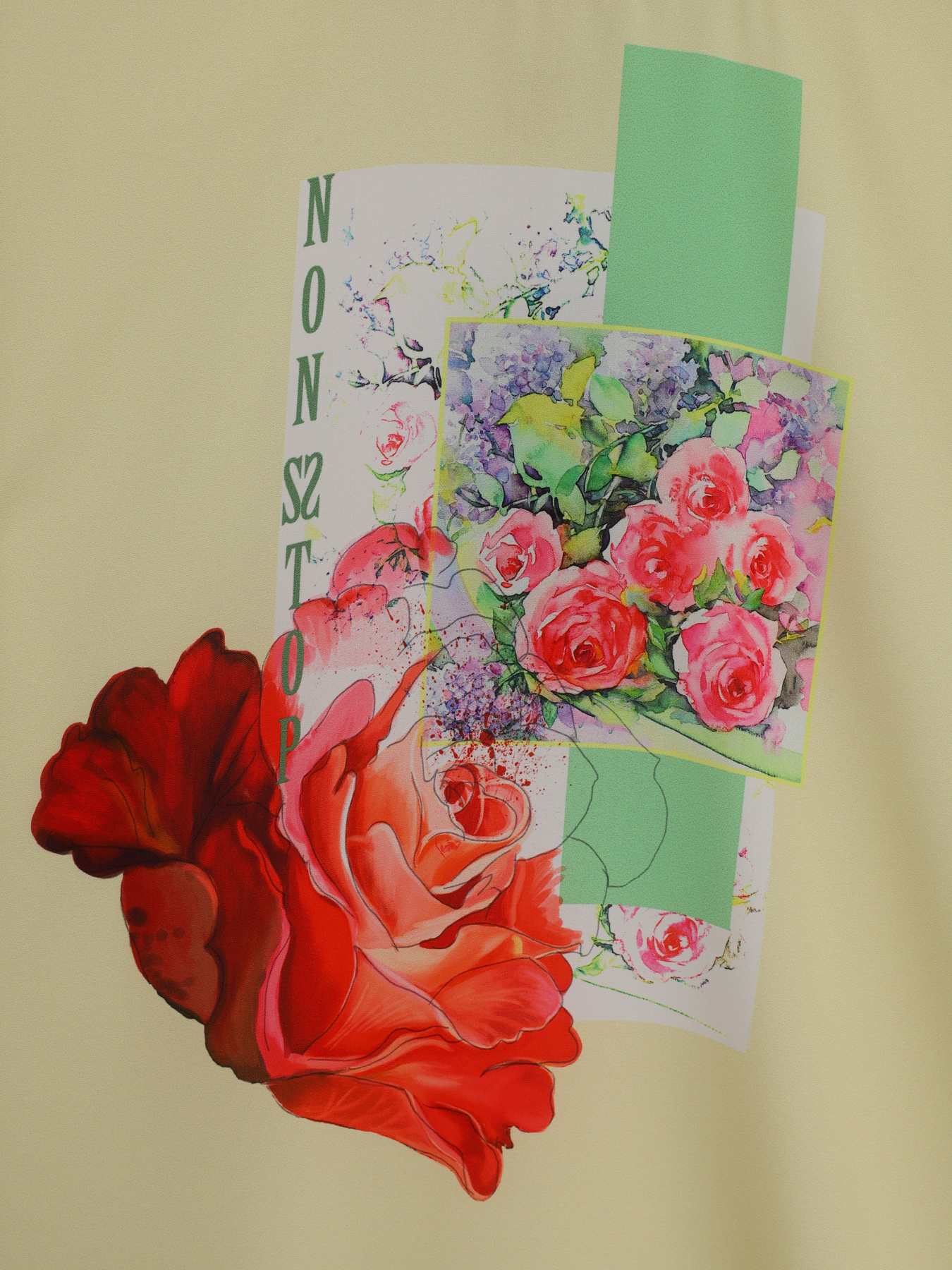 Блуза Sassofono модель A202-SF-498111 Молочний-Жовтий Фото