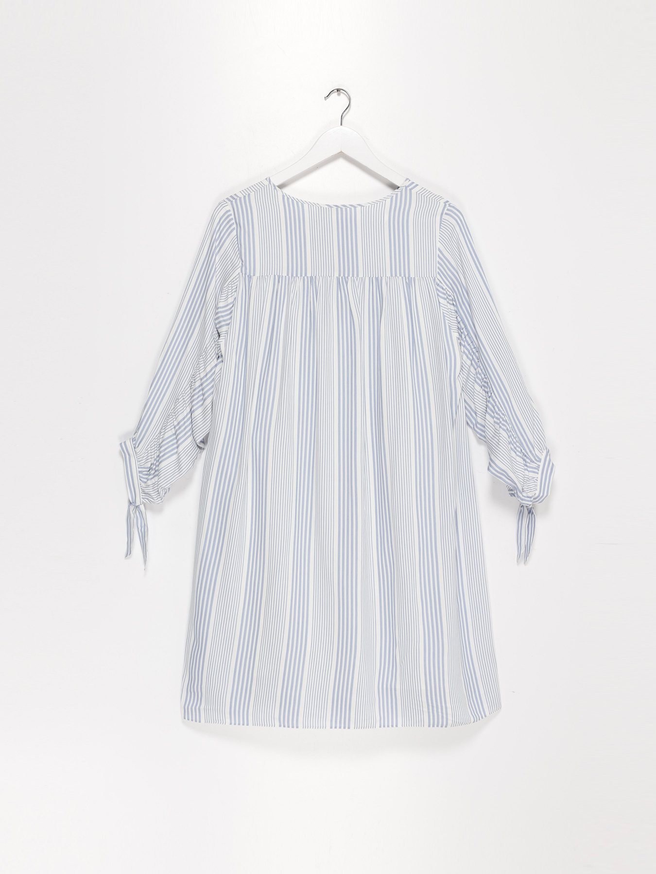 Платье мини Sassofono модель A202-SF-51676 БЛАКИТНИЙ Фото