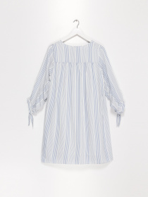 Платье мини Sassofono модель A202-SF-51676 БЛАКИТНИЙ Фото