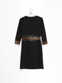 Сукня міні Sassofono модель 141-SC-55517 ЧОРНИЙ Фото