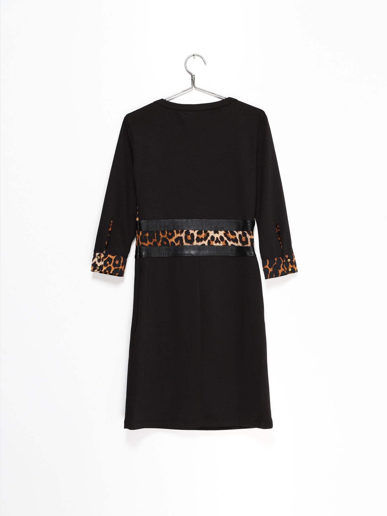 Платье мини Sassofono модель 141-SC-55517 ЧОРНИЙ Фото