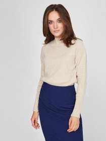 Свитер Sassofono модель A201-SC-28201, Камяний Фото