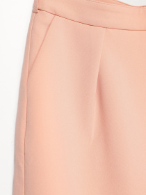 Спідниця міні Sassofono модель A161-SC-483081 ЛОСОСЕВИЙ Фото