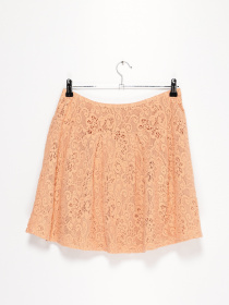 Спідниця міні Sassofono модель A161-SC-701083 ОЛИВКОВО ЗОЛОТИЙ Фото