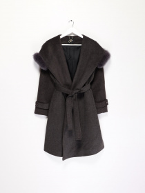 Пальто Sassofono модель A191-SC-103301 АНТРАЦИТ Пальто Sassofono модель A191-SC-103301 АНТРАЦИТ Фото