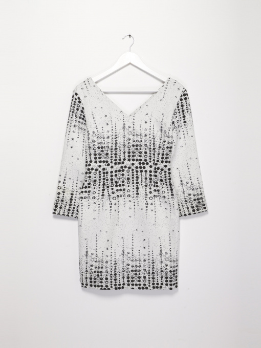 Платье мини Sassofono модель A191-SC-111171 ЧОРНИЙ Фото