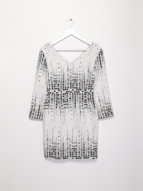 Платье мини Sassofono модель A191-SC-111171 ЧОРНИЙ Фото