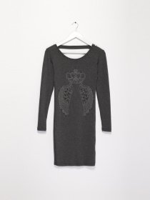 Туника Sassofono модель A191-SC-3290 АНТРАЦИТ Фото