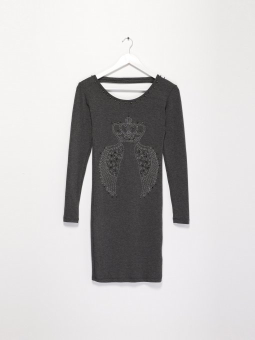 Туника Sassofono модель A191-SC-3290 АНТРАЦИТ Фото