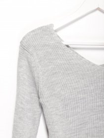 Лонгслив Sassofono модель A191-SC-8KT208 СІРИЙ Фото