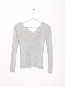 Лонгслів Sassofono модель A191-SC-8KT208 СІРИЙ Фото