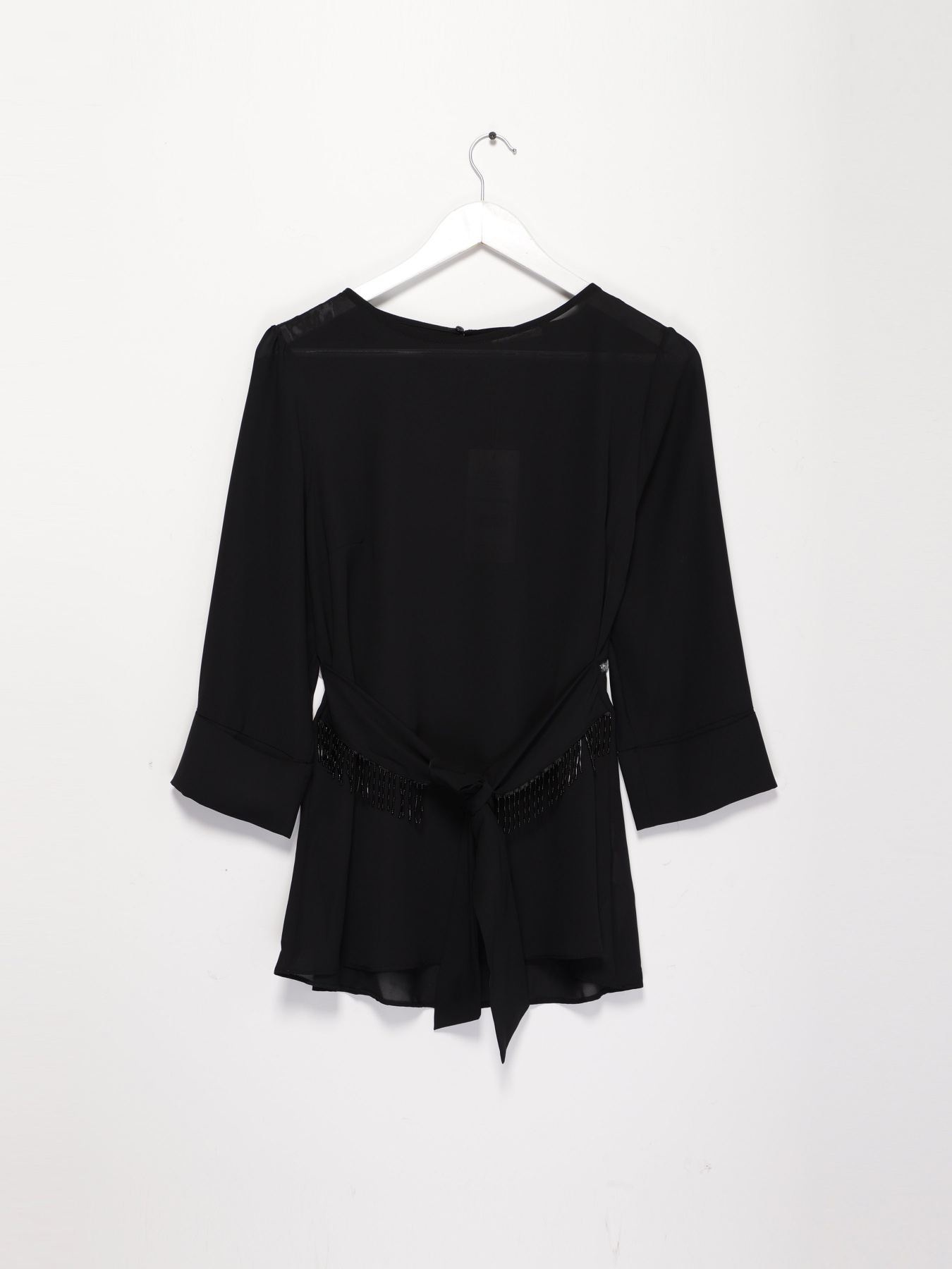 Блуза Sassofono модель A191SC8YB126 ЧОРНИЙ Фото