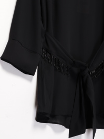 Блуза Sassofono модель A191SC8YB126 ЧОРНИЙ Фото