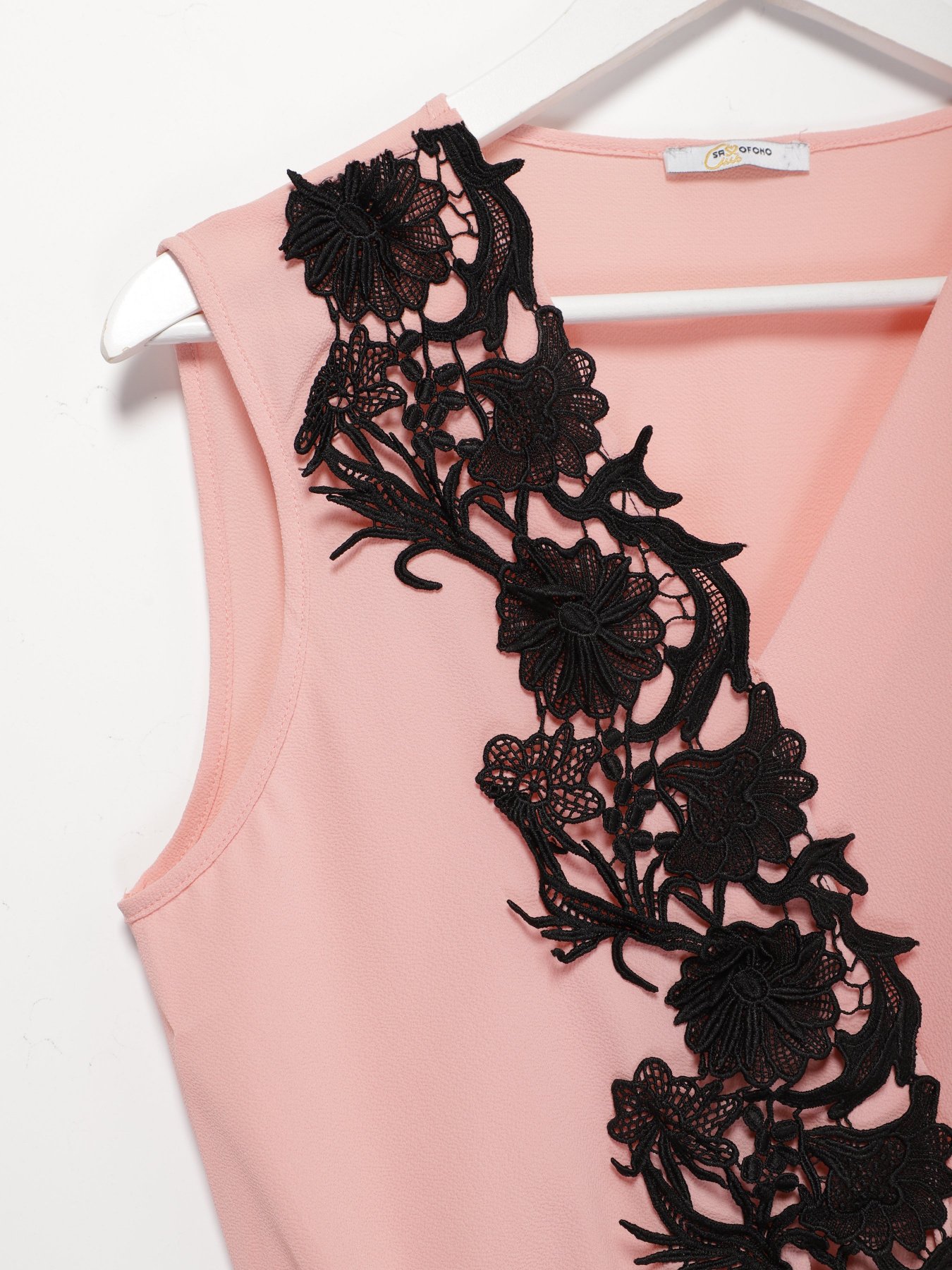 Блуза Sassofono модель A191SC8YB367 ПУДРОВИЙ Фото