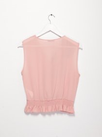 Блуза Sassofono модель A191SC8YB367 ПУДРОВИЙ Фото