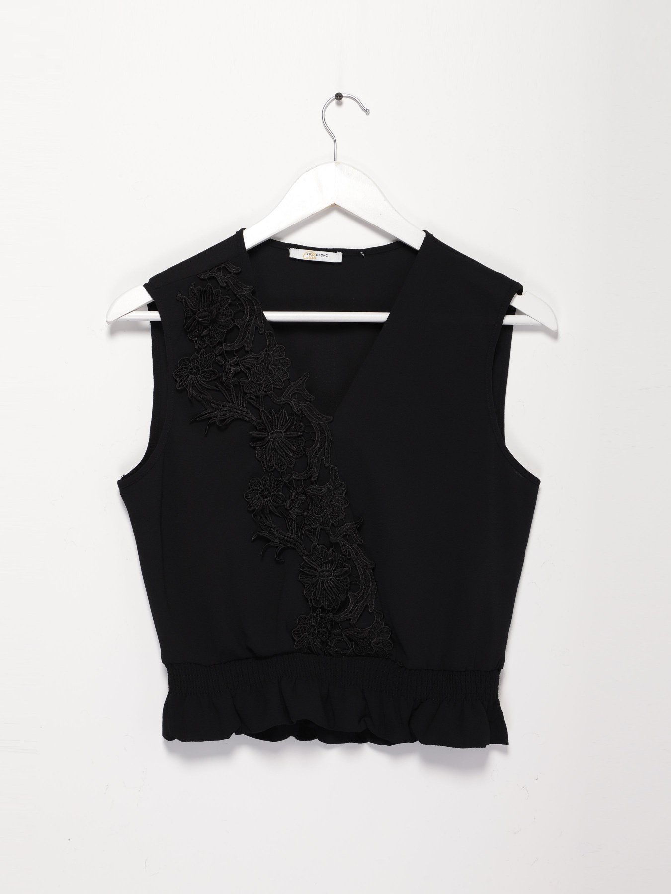 Блуза Sassofono модель A191SC8YB367 ЧОРНИЙ Блуза Sassofono модель A191SC8YB367 ЧОРНИЙ Фото