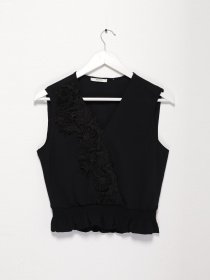 Блуза Sassofono модель A191SC8YB367 ЧОРНИЙ Блуза Sassofono модель A191SC8YB367 ЧОРНИЙ Фото