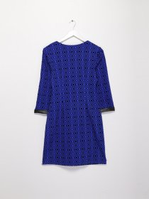 Платье мини Sassofono модель A201-SC-2238 БЛАКИТНИЙ Фото