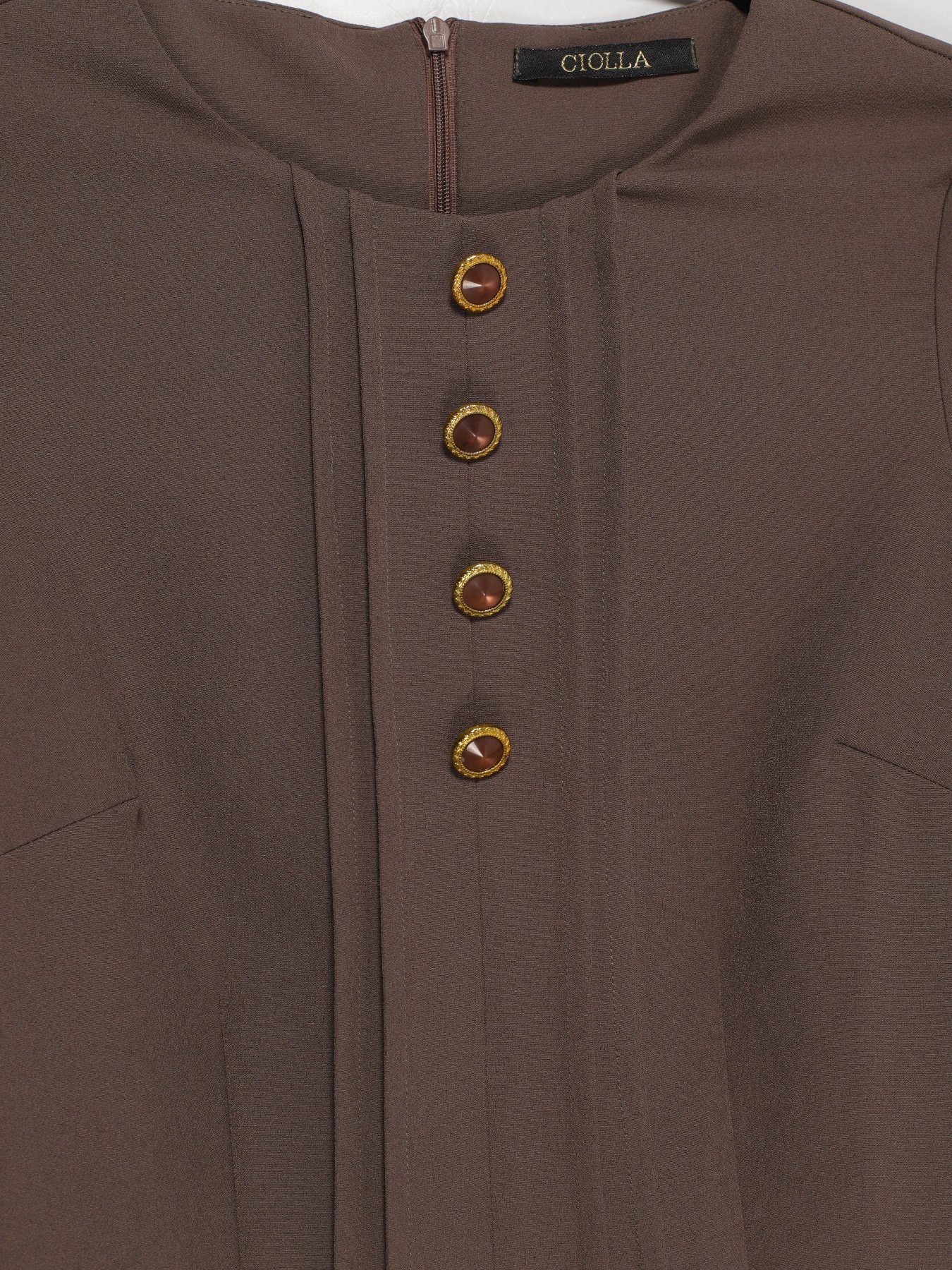 Платье мини Sassofono модель A171-CL-272175 НОРКОВИЙ Фото