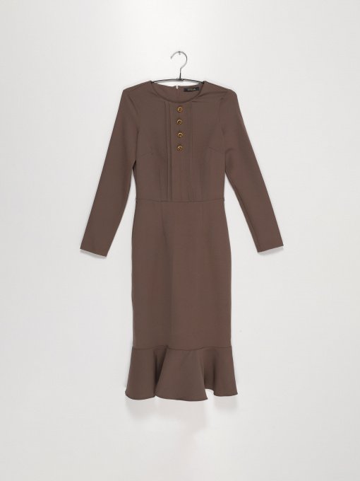 Сукня міні Sassofono модель A171-CL-272175 НОРКОВИЙ Фото