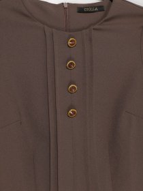 Платье мини Sassofono модель A171-CL-272175 НОРКОВИЙ Фото