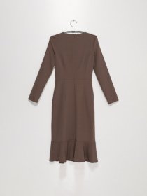 Платье мини Sassofono модель A171-CL-272175 НОРКОВИЙ Фото