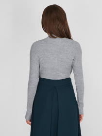 Свитер Sassofono модель A201-SC-28201, Сірий Фото