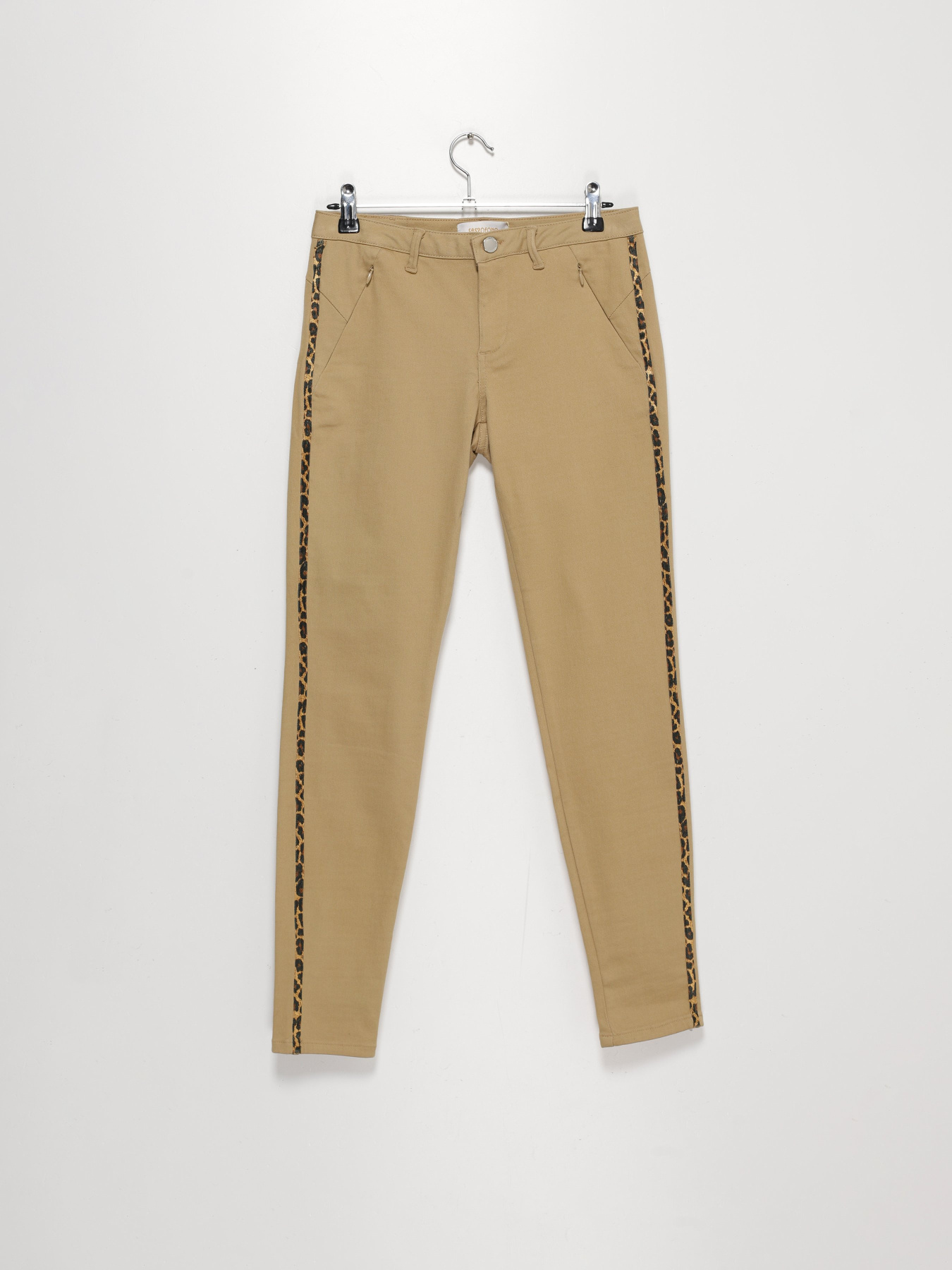 Брюки повседневные Sassofono модель A182-SF-100011 БЕЖЕВИЙ Фото