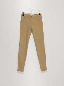 Повседневные штаны Sassofono модель A182-SF-100011-8 Бежевий Фото
