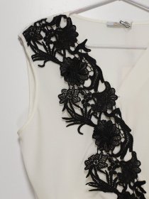 Блуза Sassofono модель A191SC8YB367 Молочний Фото