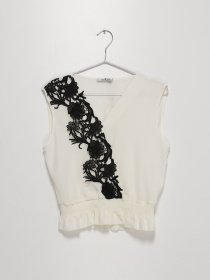 Блуза Sassofono модель A191SC8YB367 Молочний Фото