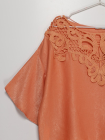 Блуза Sassofono модель A191SC8YB373 Пудра Фото