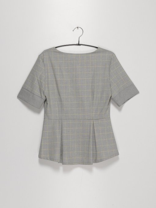 Костюм Sassofono модель A192-CL-212501 СІРИЙ-ЖОВТИЙ Фото