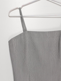 Платье мини Sassofono модель A192-SC-117171 СІРИЙ Фото