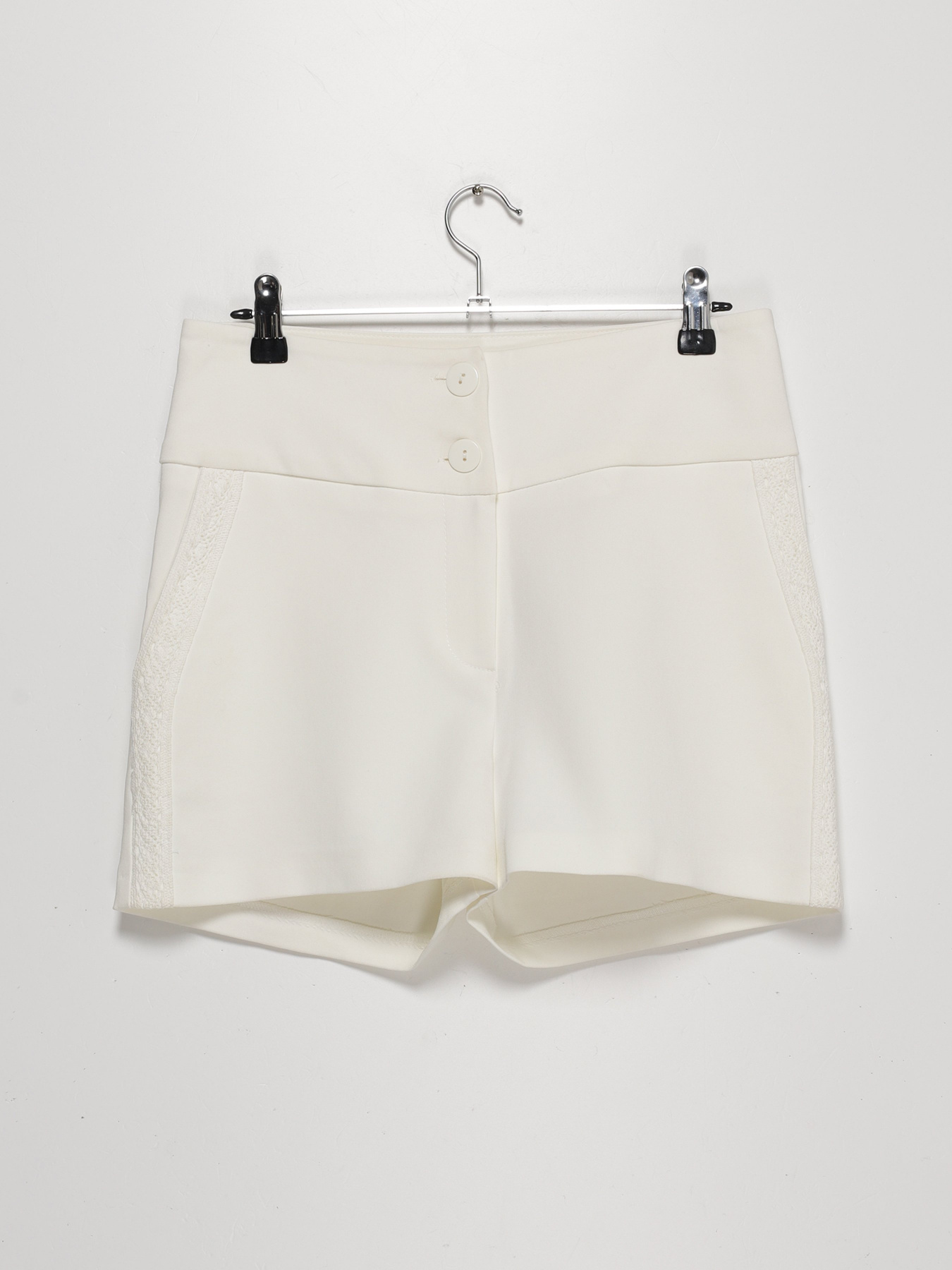 Шорты Sassofono модель A192-SC-12408 Молочний Фото