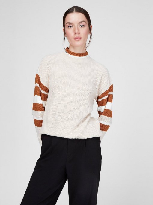 Свитер Sassofono модель A201-SC-28209, Камяний Фото