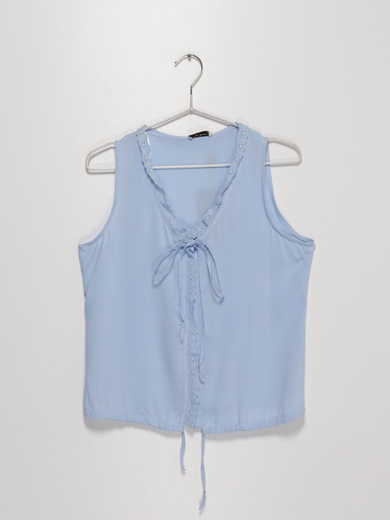 Блуза Sassofono модель A192-SC-34107 Світло-блакитний Фото