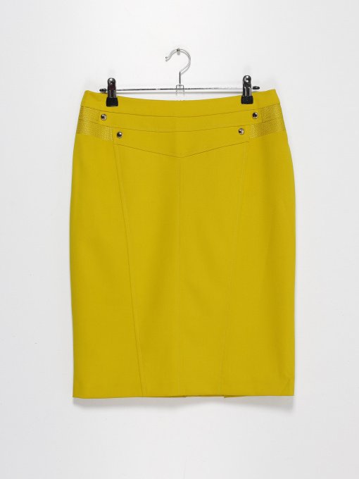 Юбка мини Sassofono модель A192-SC-603091 КІВІ Фото